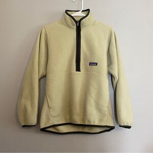 Vintage Patagonia Soft Camel Half Zipper Jacket Size XS